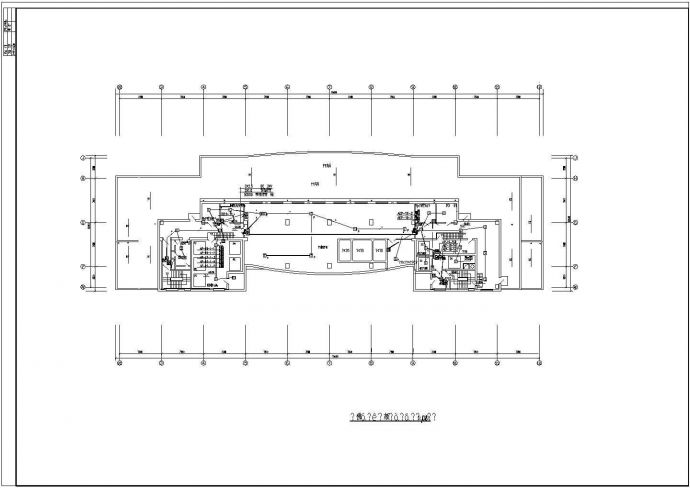 星级大饭店消防图纸CAD图纸_图1