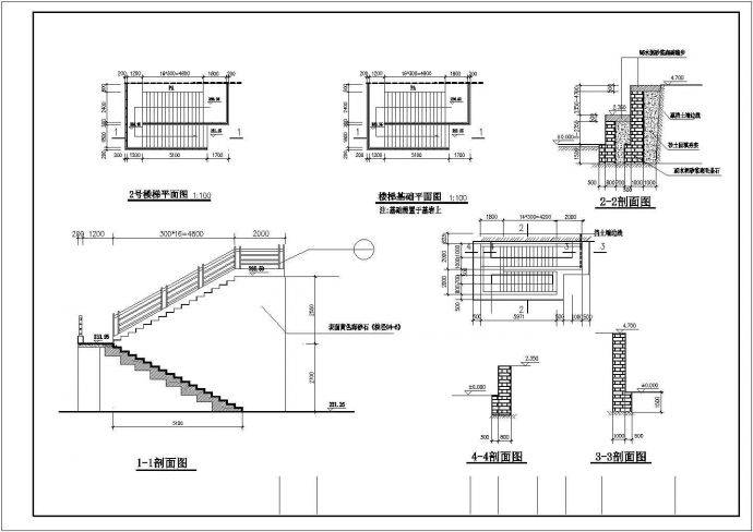 某大型购物中心中庭CAD建筑设计施工图_图1