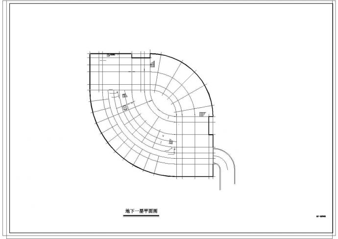 某大学星级会馆建筑设计施工CAD方案图_图1
