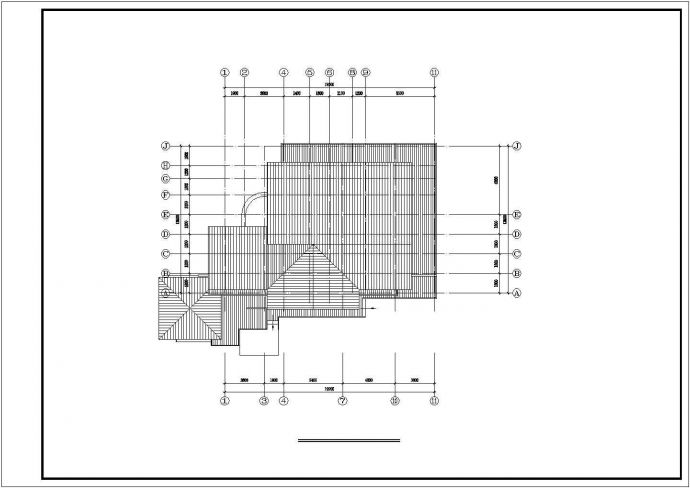 某地大型住宅经典建筑设计CAD图纸_图1
