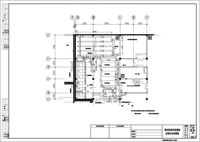 某地区商场空调施工CAD参考详图_图1