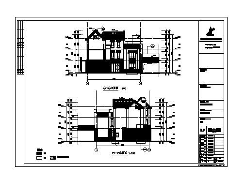 某地市四合院平面建筑CAD图_图1