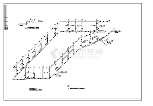  Installation Diagram of a Canteen Entrance Device - Figure 2