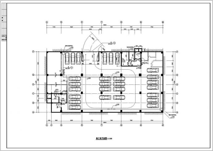 某综合楼CAD建筑设计施工图_图1