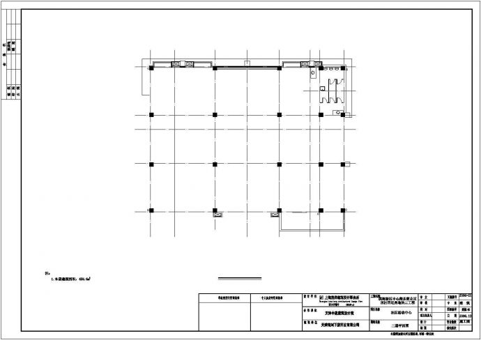 韩国厂房设计参考CAD图_图1