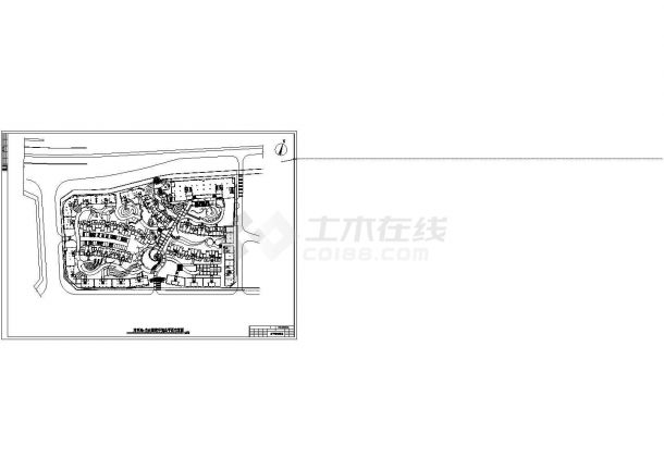 某重庆芳草地自由港湾CAD建筑设计施工图-图二