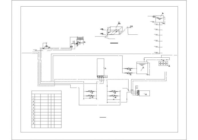 某大型舞厅空调平面CAD详图_图1