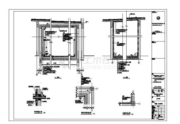 某工厂建筑CAD平面设计图-图一