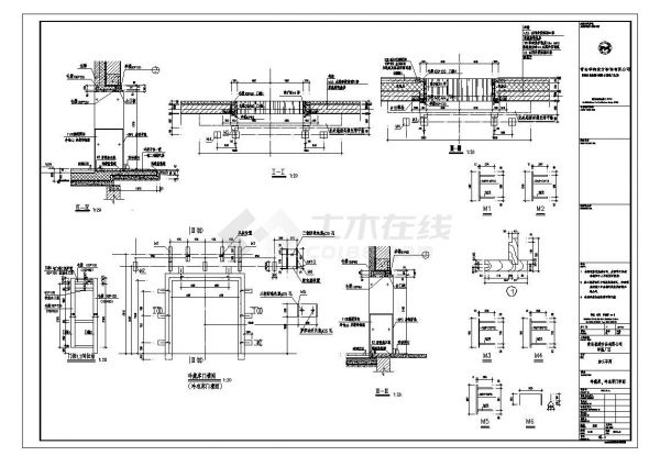 某工厂建筑CAD平面设计图-图二