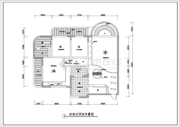 某地区绝对的经典风格室内设计参考CAD图-图二