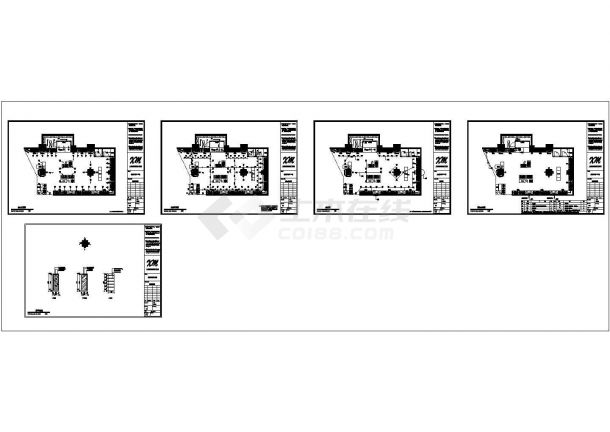 某华联商场3F—A16CAD建筑施工图-图一