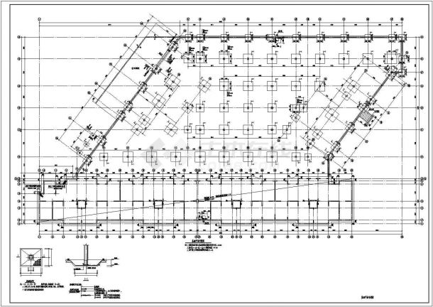 短肢剪力墙小高层住宅结构设计施工图(含设计说明）-图一