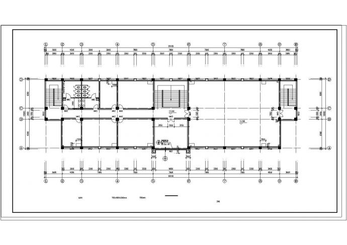 某工厂综合楼扩出建筑设计施工图_图1