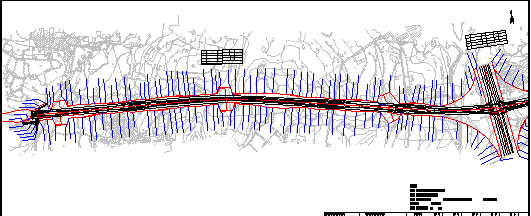 某地区道路用地参考CAD图-图二