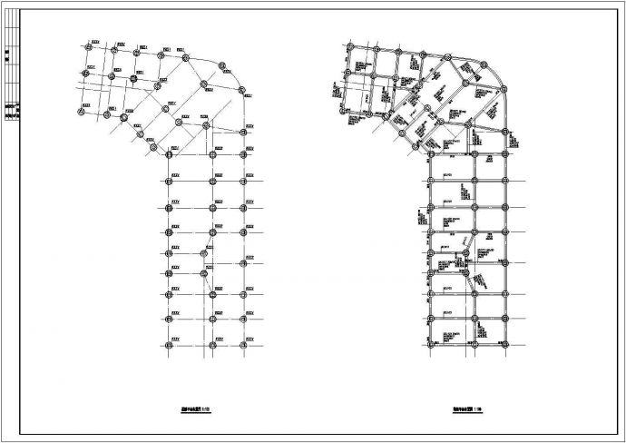 贵州某小区六层底框抗震墙结构住宅结构施工图_图1