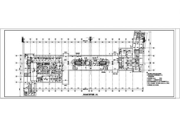 某地铁平面CAD建筑设计施工图-图一