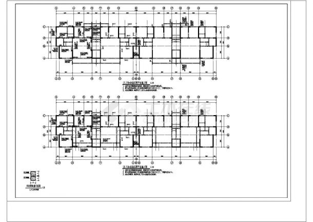 8238平米18层纯剪力墙住宅结构施工图（计算书、施组、结构图）-图二