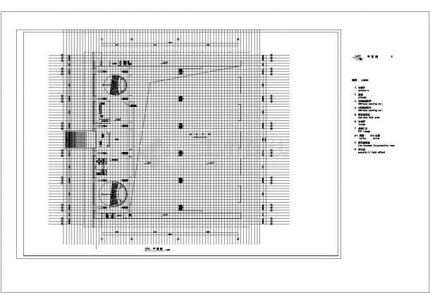 合肥会展中心CAD详图-图一
