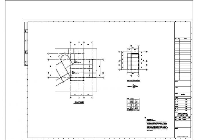 某六层教学楼结构加固设计cad施工图_图1