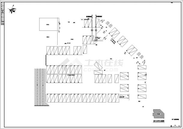 [河北]某高层综合楼采暖通风及防排烟系统设计cad全套施工图（含设计说明，含负荷计算书）-图一