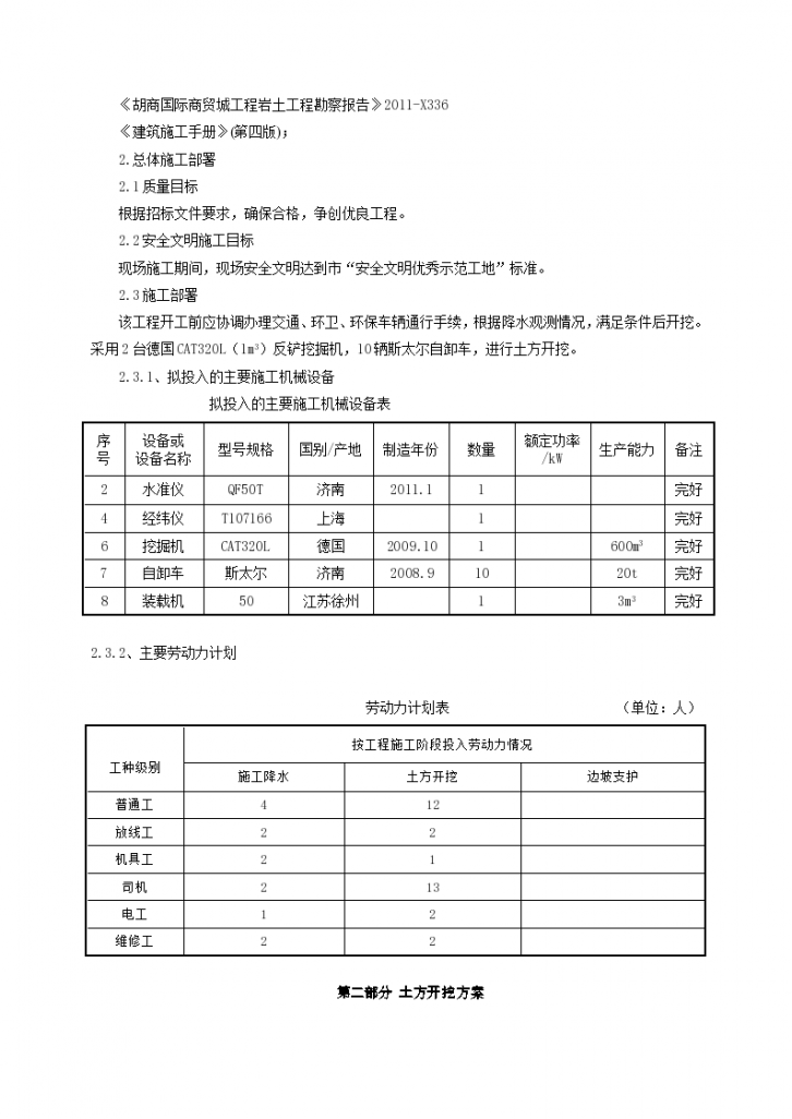 某项目国际商贸城1_、2_楼深基坑开挖专项施工方案详细文档-图二