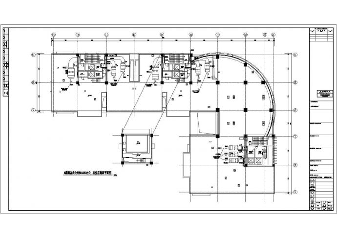 某国际商贸中心通风空调及防排烟设计cad全套施工图（ 含设计说明，含负荷计算）_图1