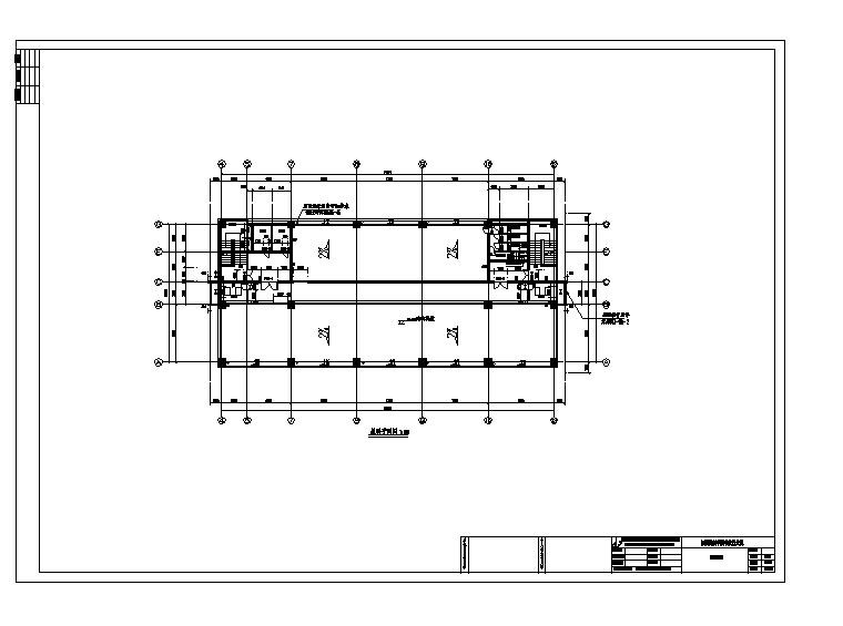 某大厦建筑CAD平面施工图