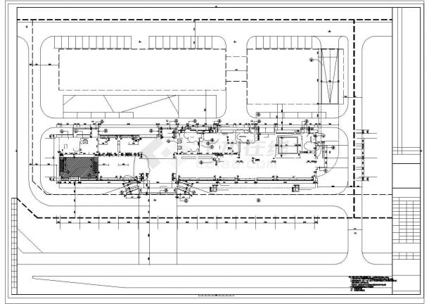 [安徽]质检局十层办公楼建筑设计cad施工图-图二