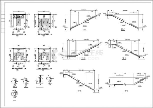 某城市抗震墙商业住宅楼建筑设计结构CAD资料-图一