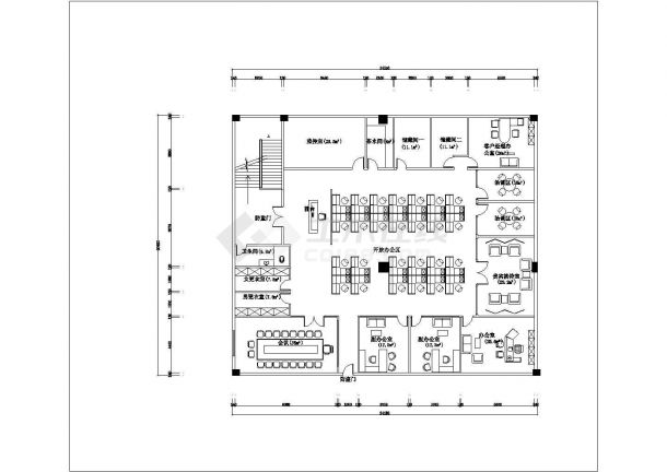 高层商业办公楼多联机空调系统设计施工图-图二