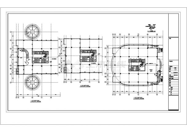 某商业大厦空调通风设计cad全套施工图纸（ 含设计说明）-图二