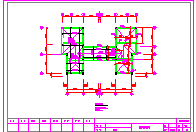 3层砖混结构联体别墅住宅建筑设计CAD施工图-图一