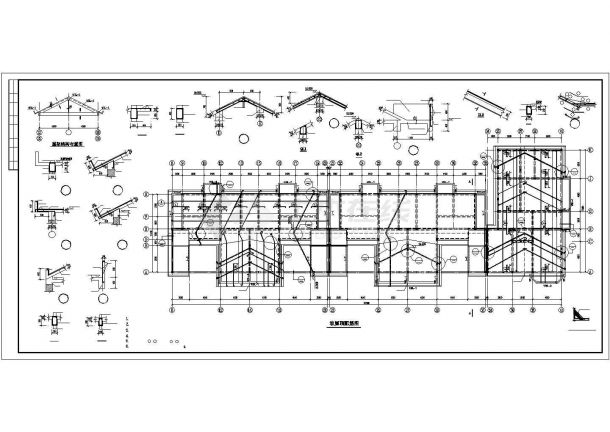 某城市高级小区6层L形砖混单元住宅楼建筑设计结构CAD资料-图二