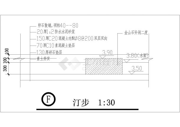 河北省人民广场施工图-总平-图一