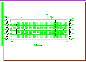 某四层幼儿园建筑设计CAD扩出图-图一