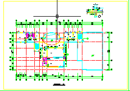 某三层幼儿园全套建筑设计CAD图-图一