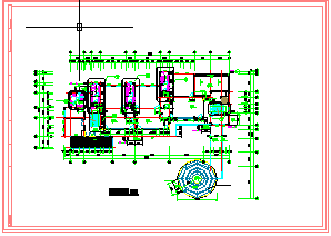 某二层幼儿园建筑设计CAD施工图（含设计说明）-图一