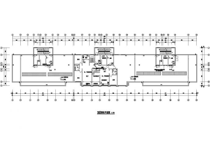 某多层公寓楼电气设计参考详图_图1