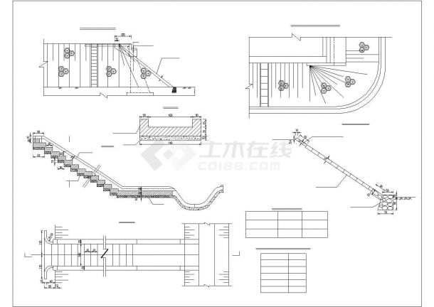 某固城大桥-钢管混凝土系杆拱CAD结构设计图纸-图一