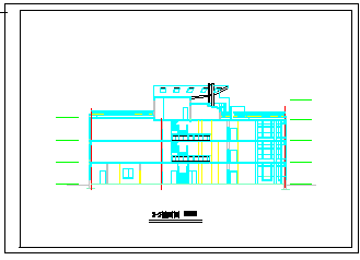某地幼儿园全套建筑设计cad施工图_图1