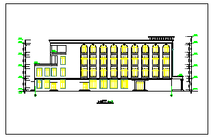 某学校食堂全套建筑设计CAD施工图纸_图1