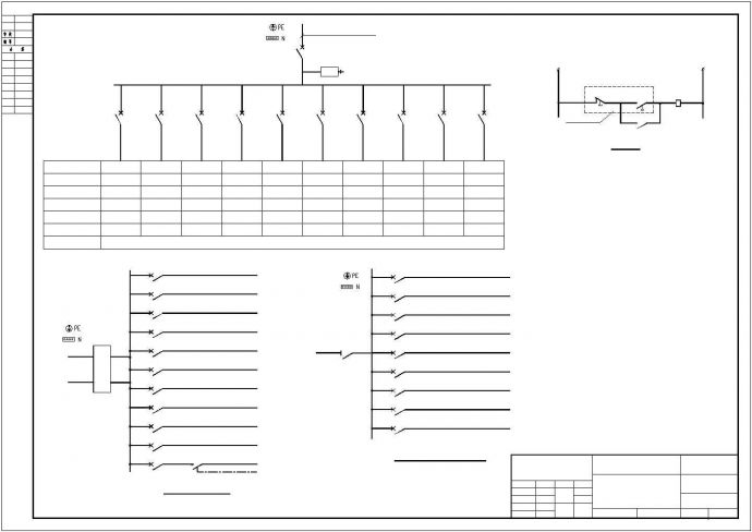 通信机房电气设计图CAD详图_图1