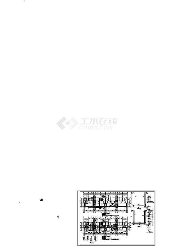 【18层】8238平米18层纯剪力墙住宅施工CAD图纸（计算书、施组、结构图）-图二
