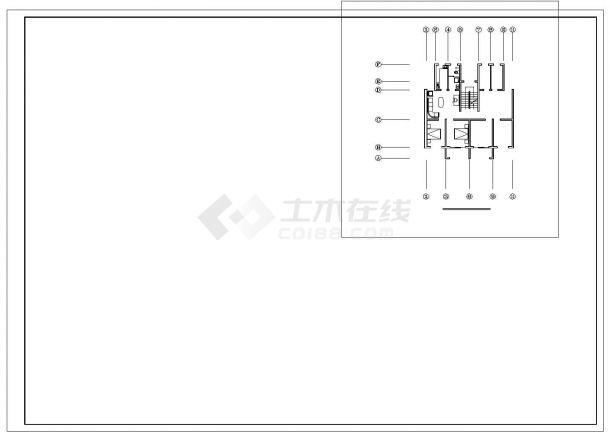 某户型建筑布置参考图-图一