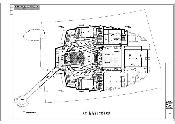 [温州]大型剧院建筑全套电气施工cad图纸（知名设计院审图意见）-图一