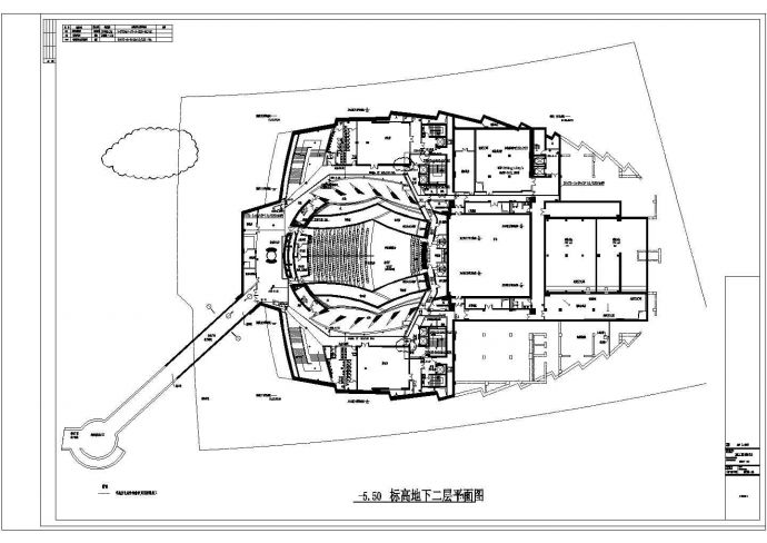 [温州]大型剧院建筑全套电气施工cad图纸（知名设计院审图意见）_图1