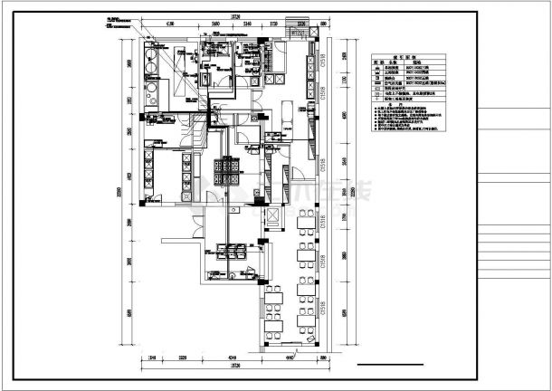 某地区样板房电路施工CAD详图-图二
