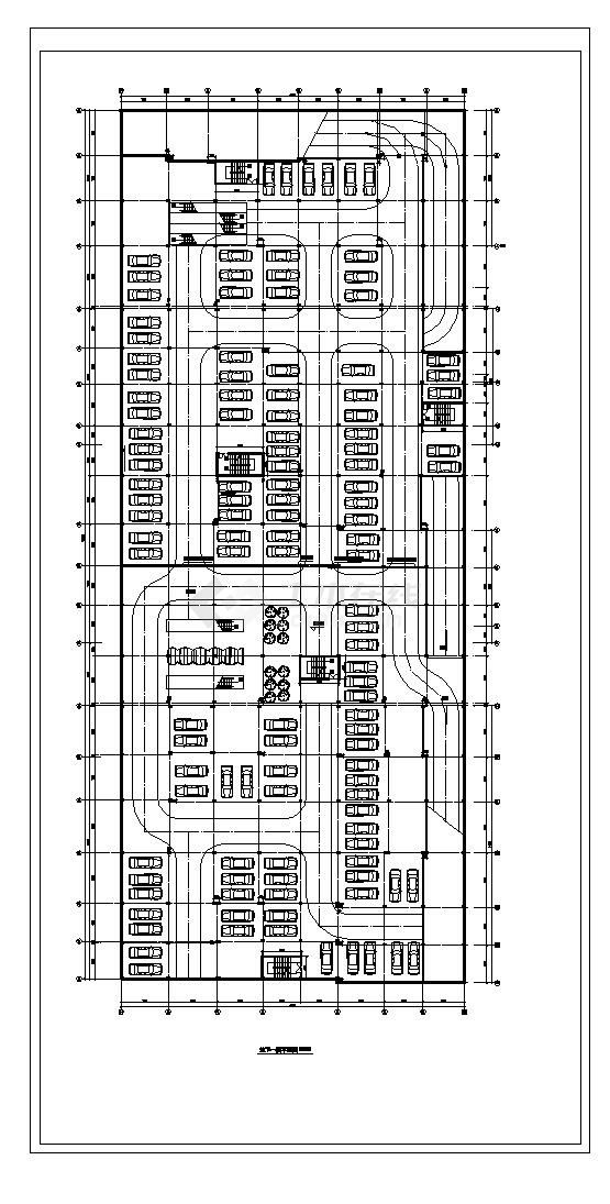 某商场建筑CAD平面设计图-图二