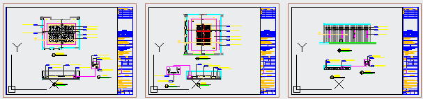 某金德威科技园办公楼CAD建筑设计施工图带效果图