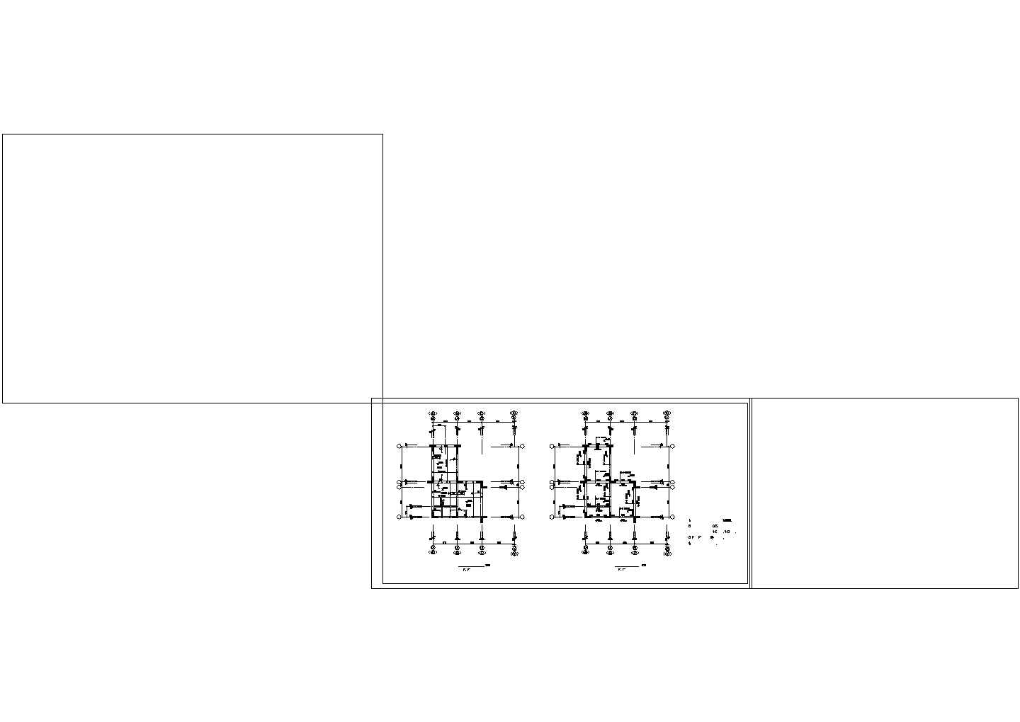 某地区市中心剪力墙框架精装商业住宅楼建筑设计CAD资料